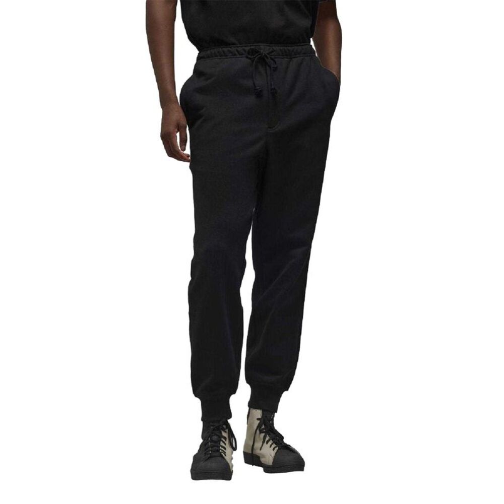 Y-3 Unisex Adult Brushed Terry Joggers / Black